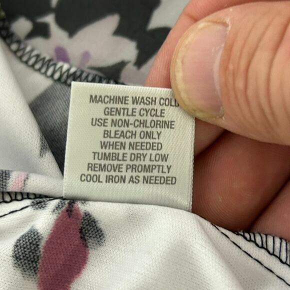 Dressbarn Women Y2K Floral Babydoll Midi Dress Size 10 Bloomcore Picnic Feminine - Picture 8 of 11